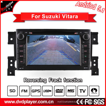 Hualinganandroid 5.1 / 1.6 GHz carro DVD para Suzuki Grand Vitara navegação de áudio GPS com conexão WiFi